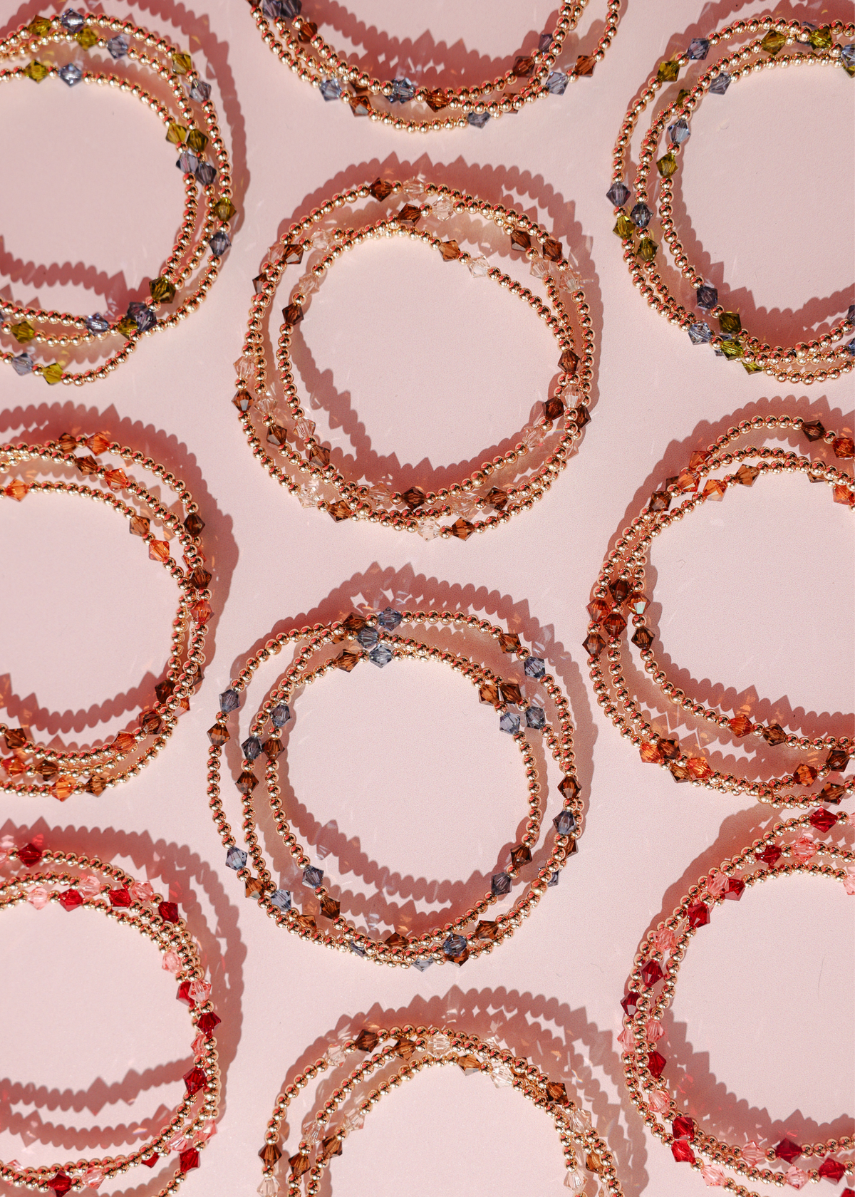 Charlotte Bracelet Champagne/Mocha | Standard 6.75”