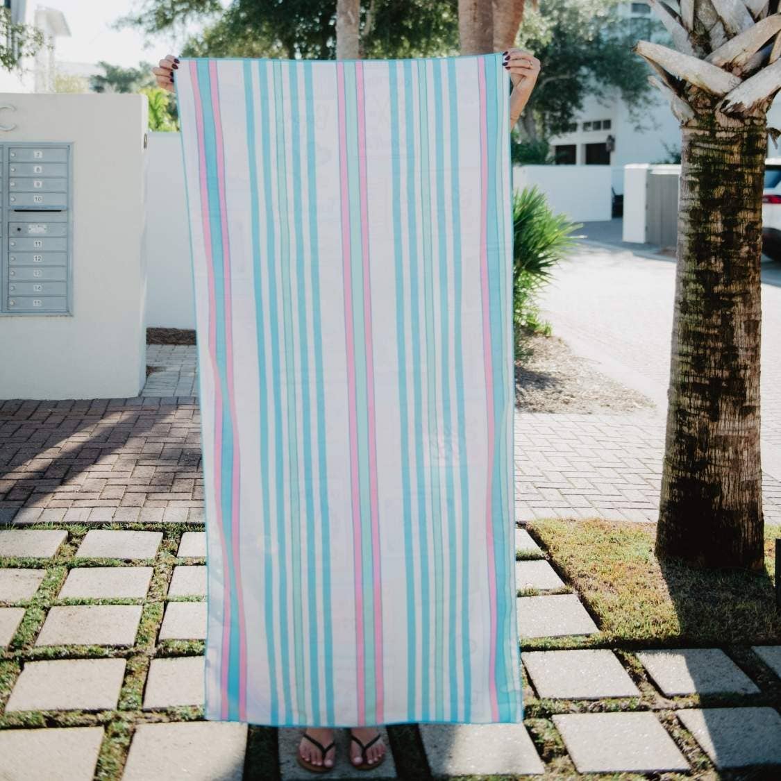 Traveling Matchbook Reversible Beach Towel