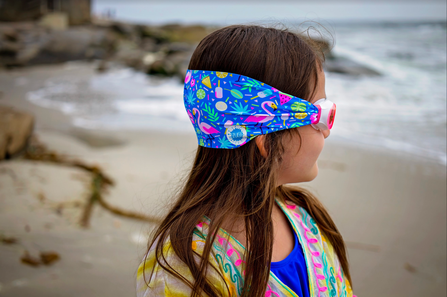 Splash Place Swim Goggles | Flamingo Pop