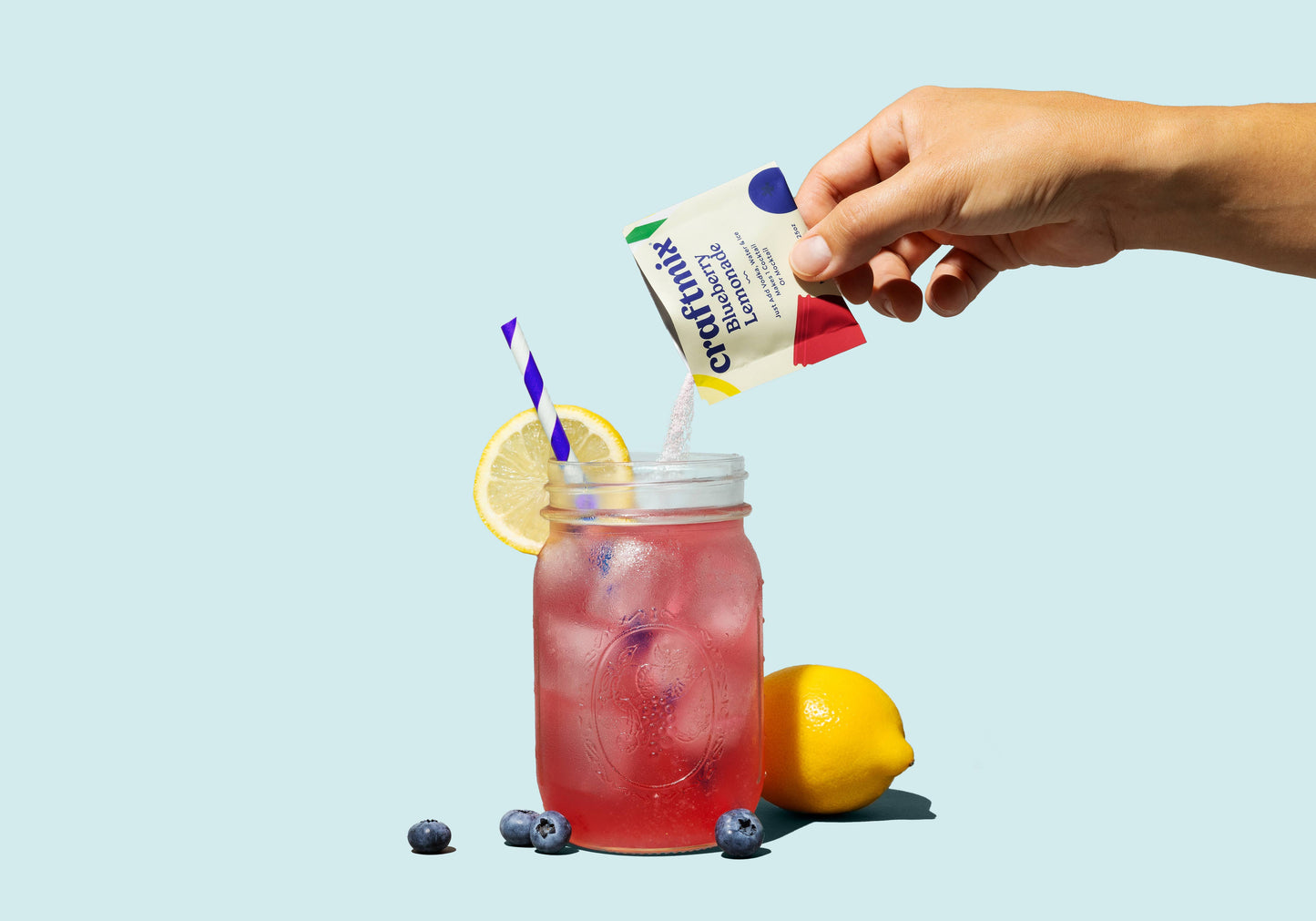 Blueberry Lemonade Cocktail Mixer