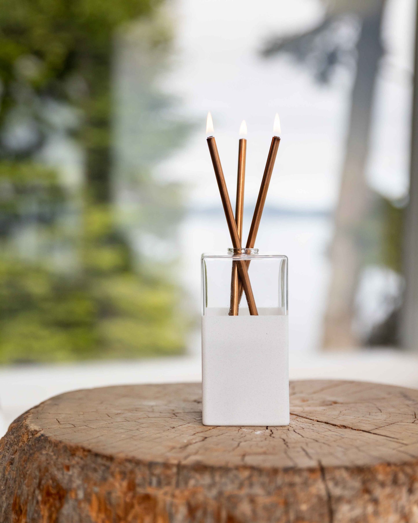 Champagne Everlasting Candle