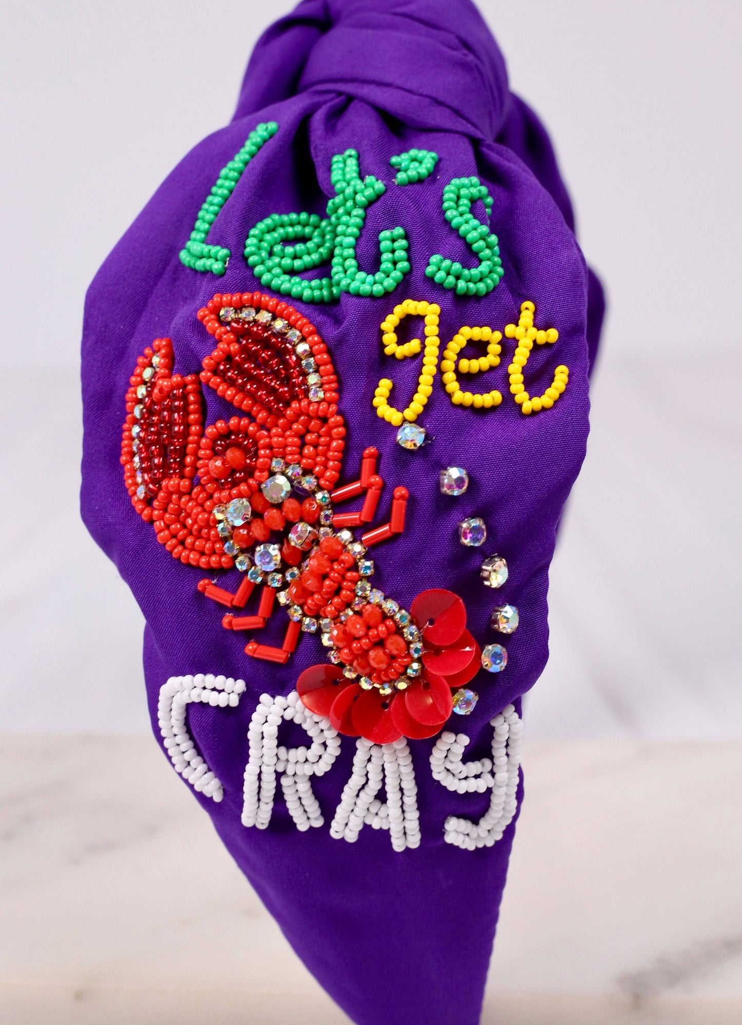 Let's Get Cray Headband | PURPLE