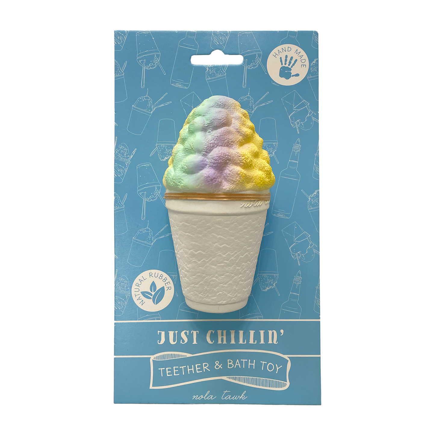 Just Chillin' Snoball Baby Teether
