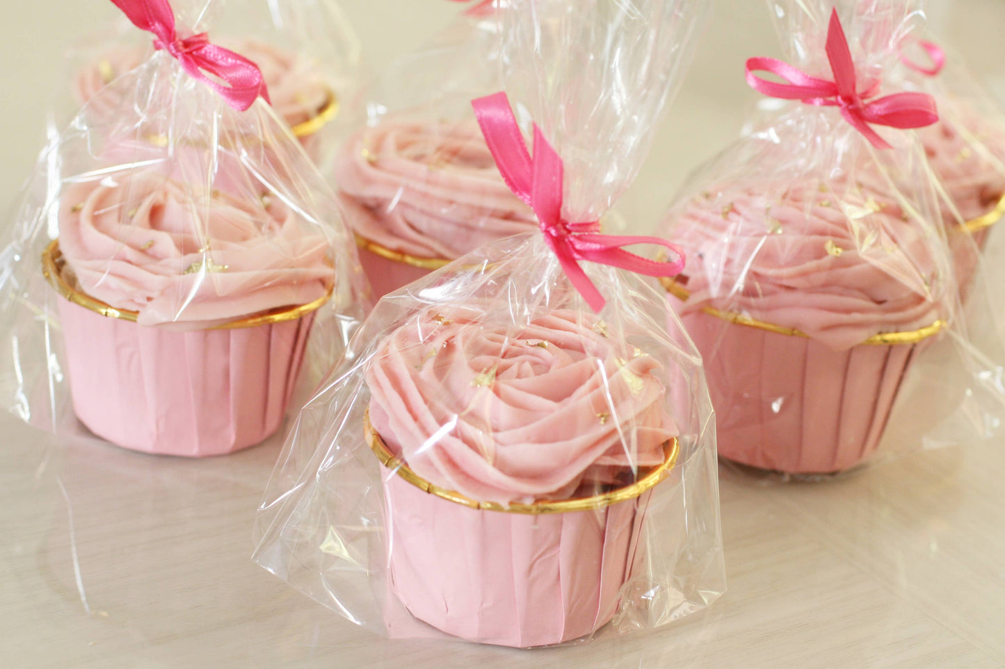 Rose Cupcake Soap | Rose Petals