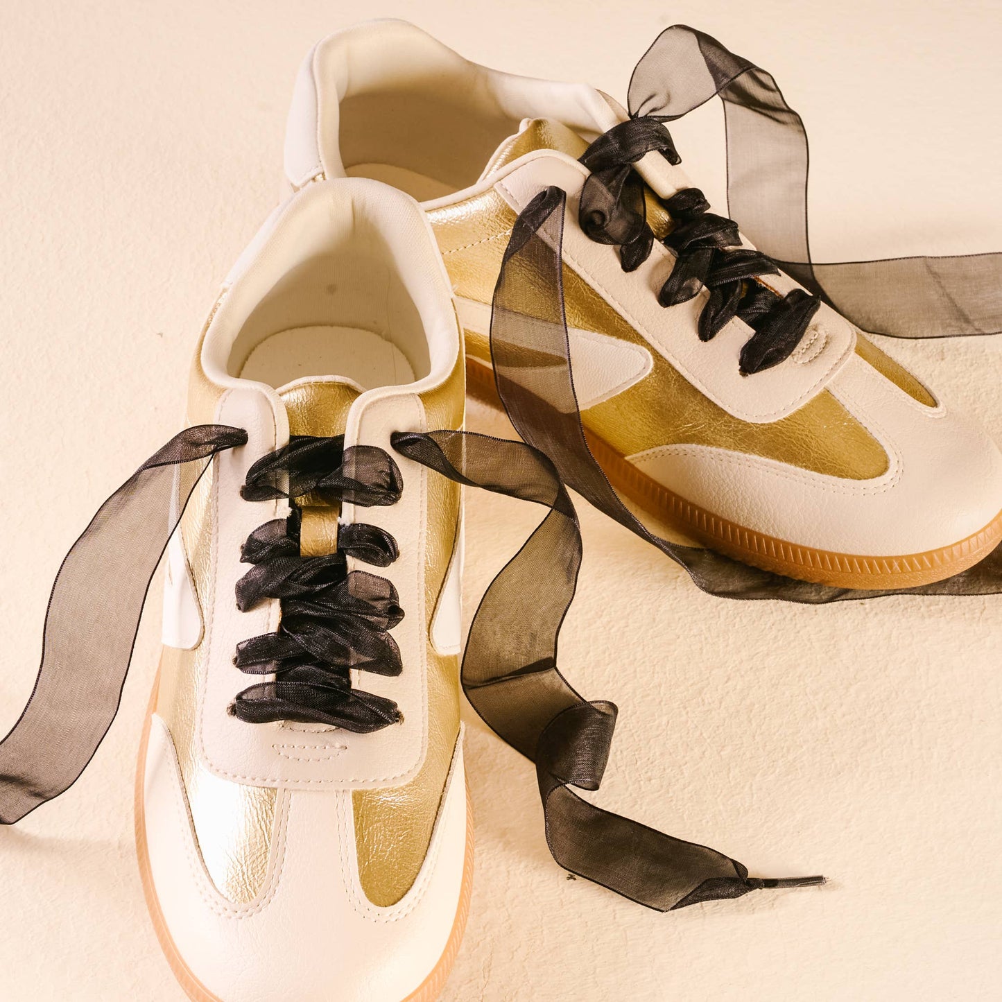 Step It Up Shoelaces | Sheer Black