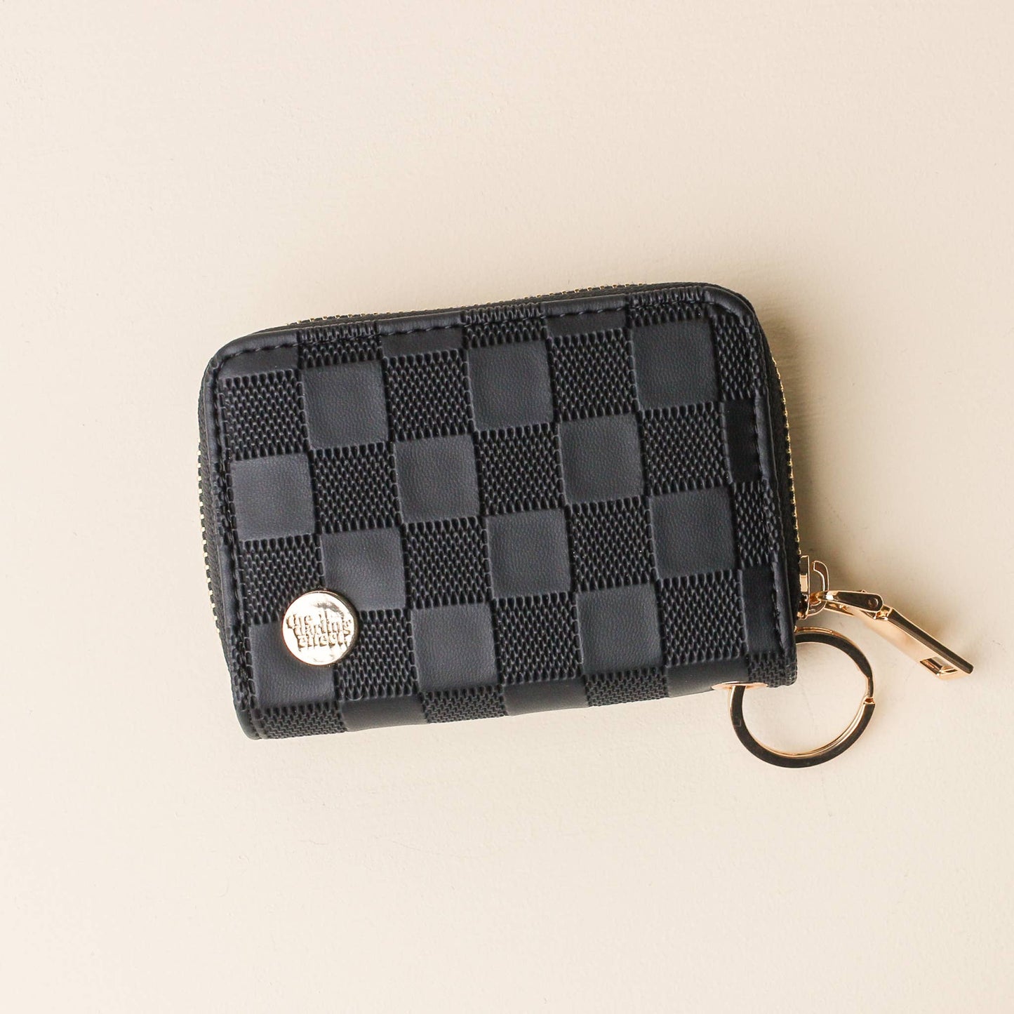Zip Around Wallet | Black Check