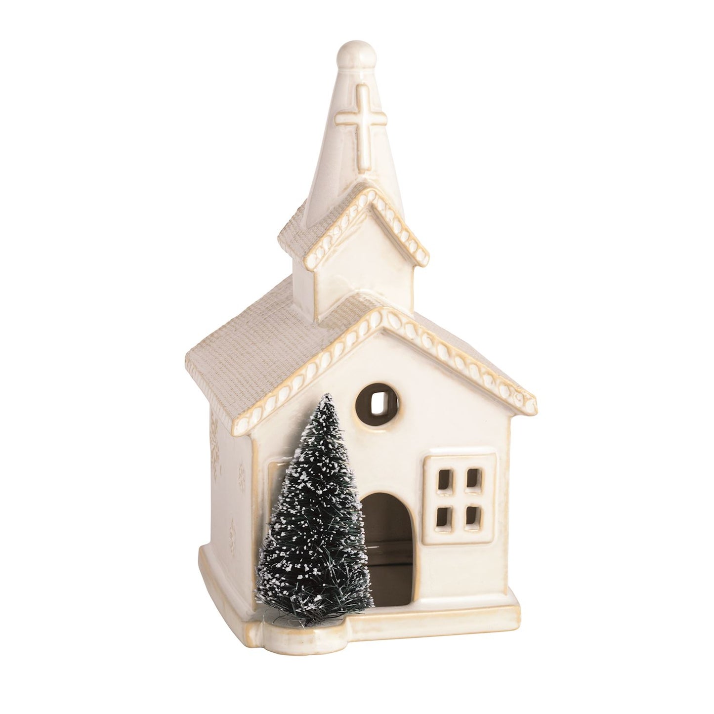 Ceramic Church Sitter