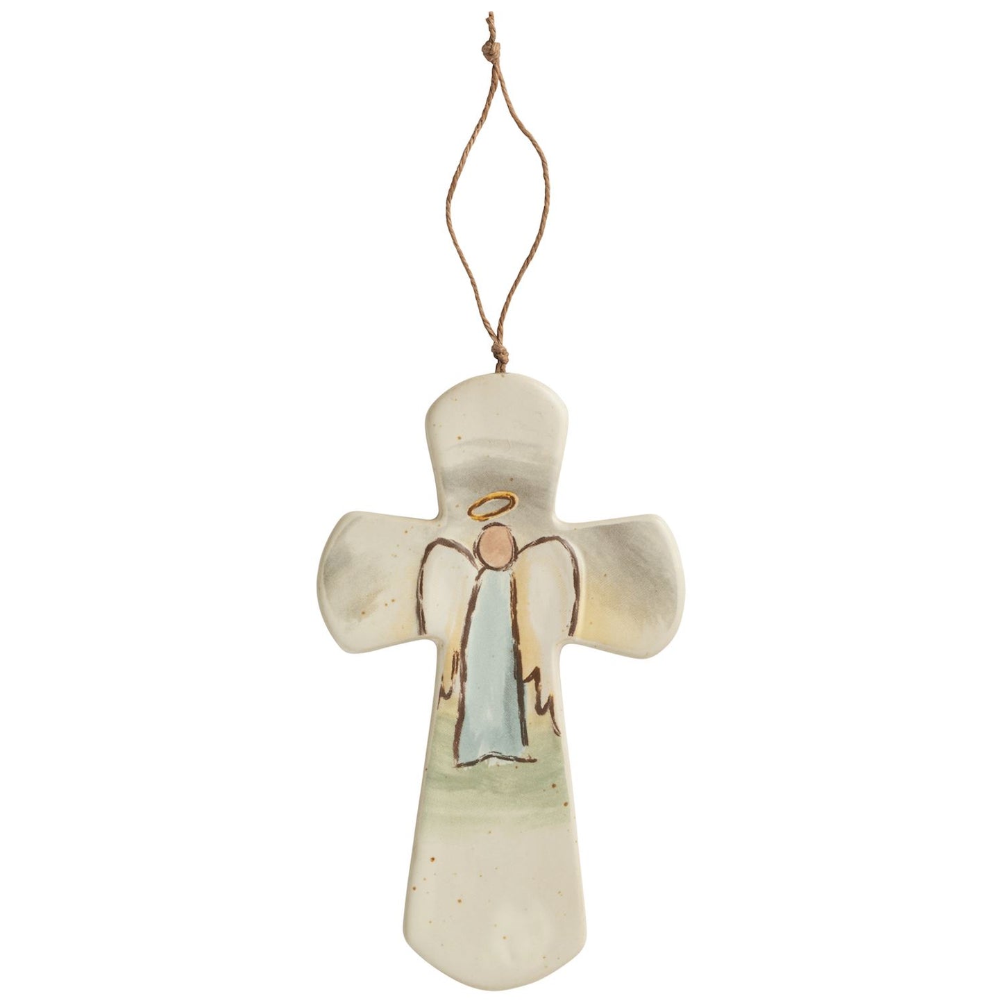 Ceramic Nativity Cross