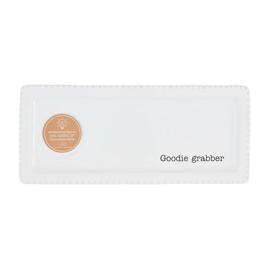 Light-Up Sitter Ceramic Tray