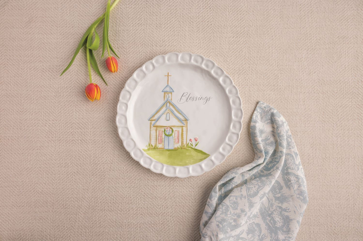 Church Blessings Platter