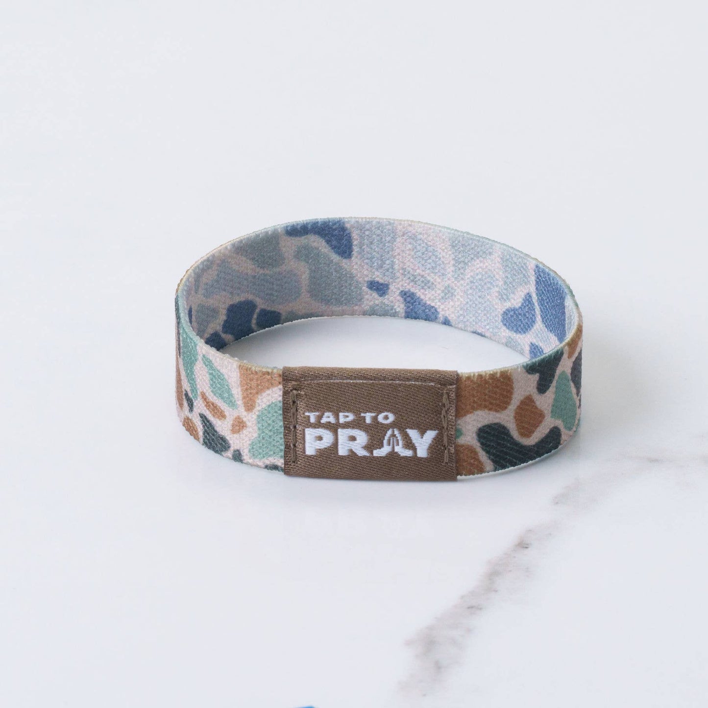 Tap To Pray™ Wristbands | River Rock Camo Classic - Small