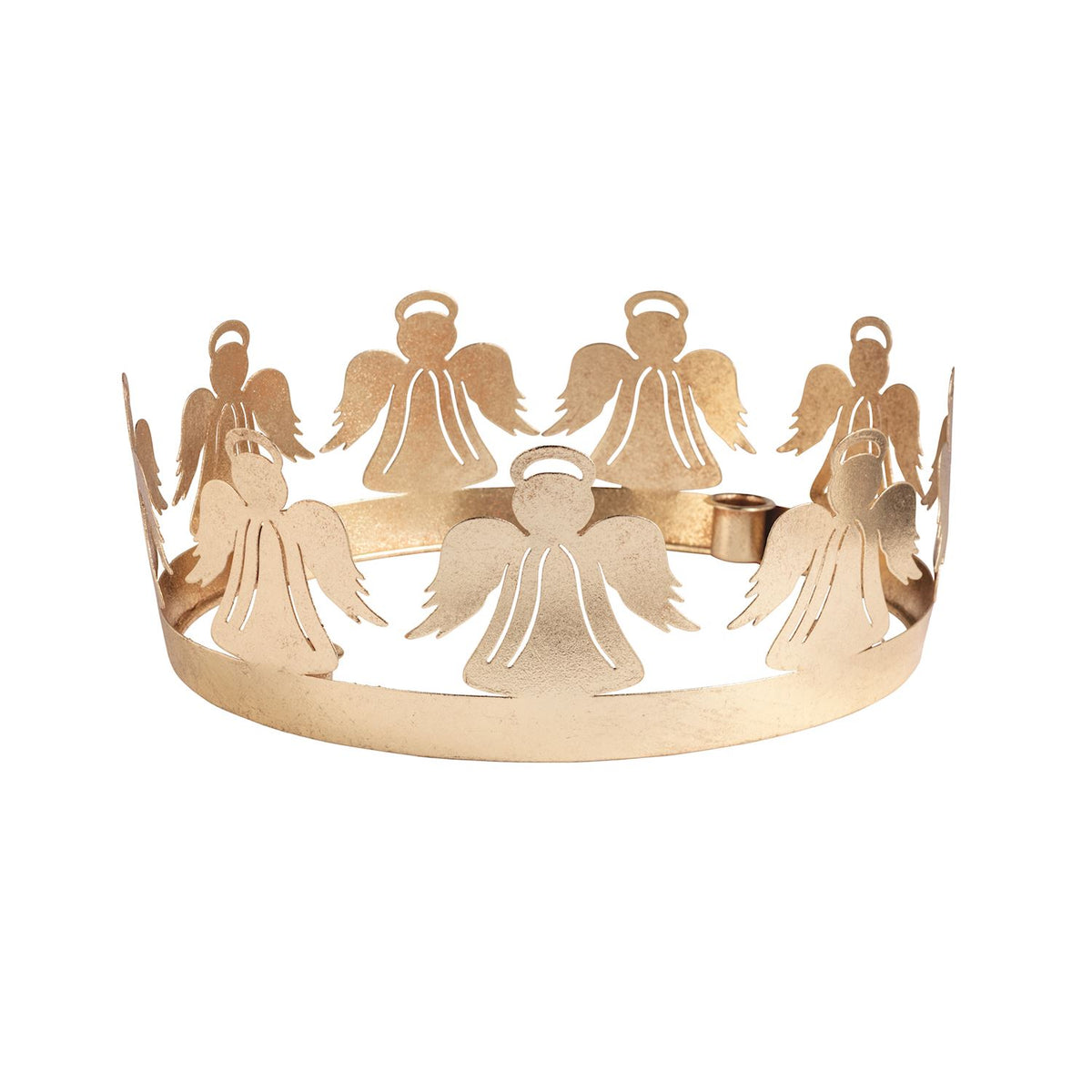 Gold angel Advent Wreath