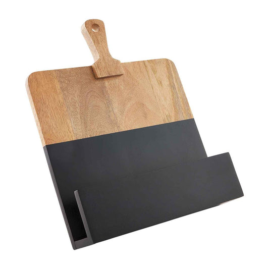 Cookbook Holder | Black & Stained