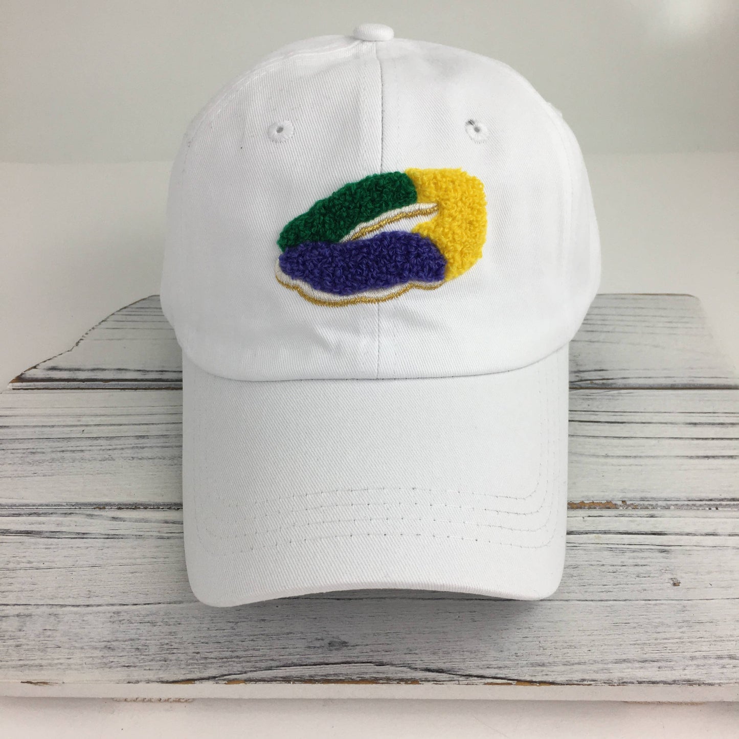 Mardi Gras King Cake Baseball Cap 