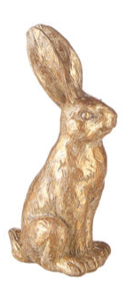 4.75" Gold Leaf Rabbit