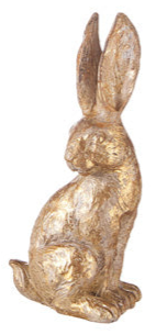 4.75" Gold Leaf Rabbit