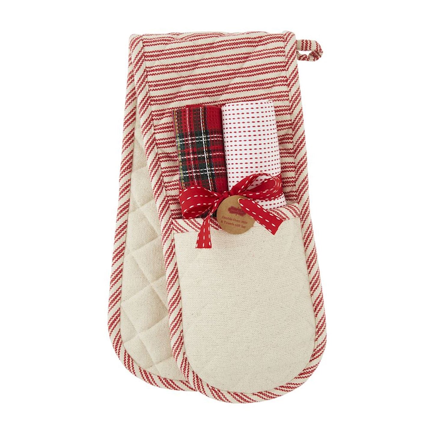 Christmas Oven Mitt Towel Set