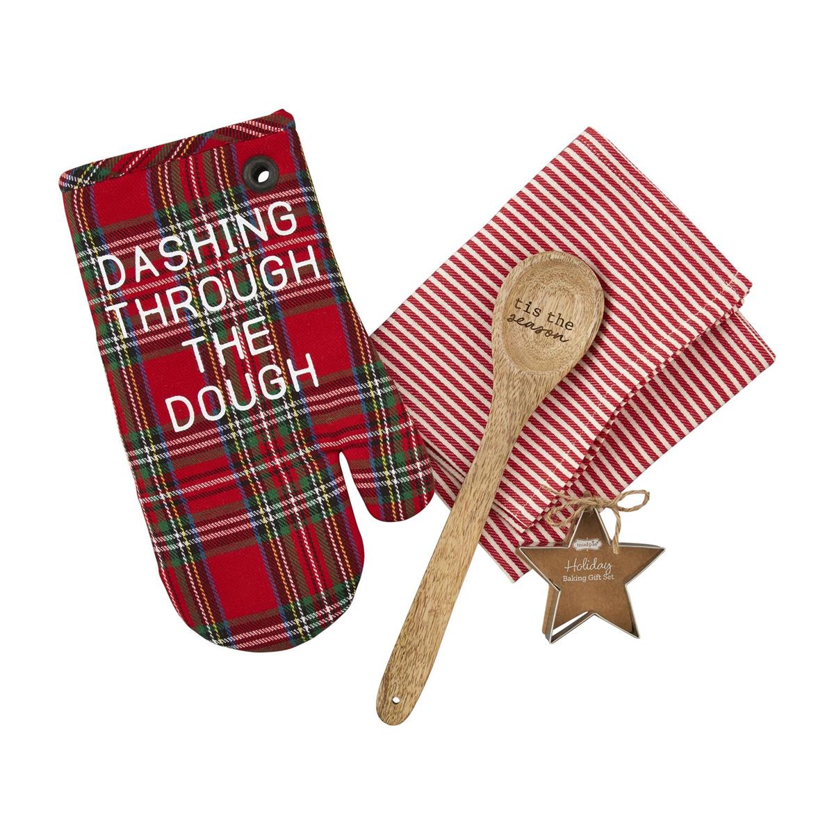 Christmas Oven Mitt Towel Set