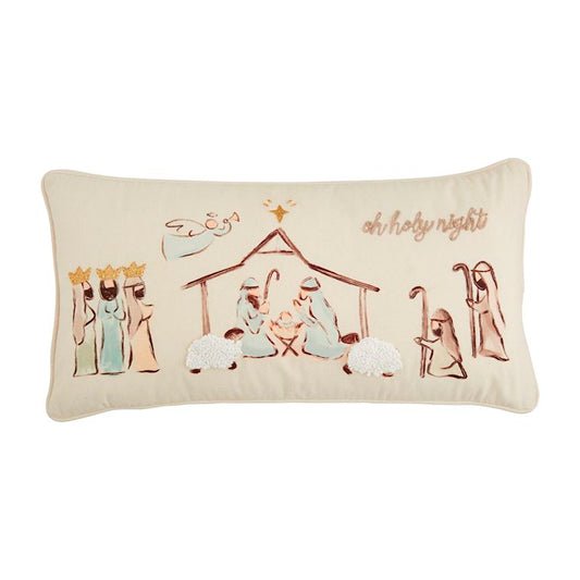 Nativity Lumbar Pillow