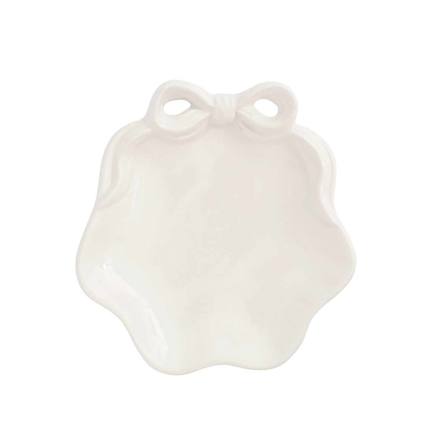 Ceramic Blue Pattern Ring Dish