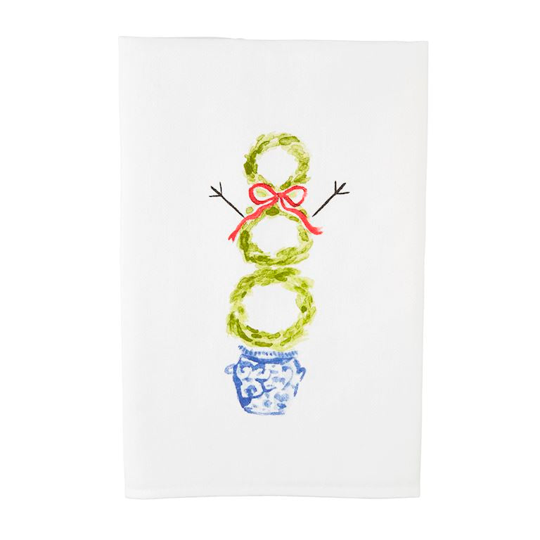 Christmas Topiary Towel