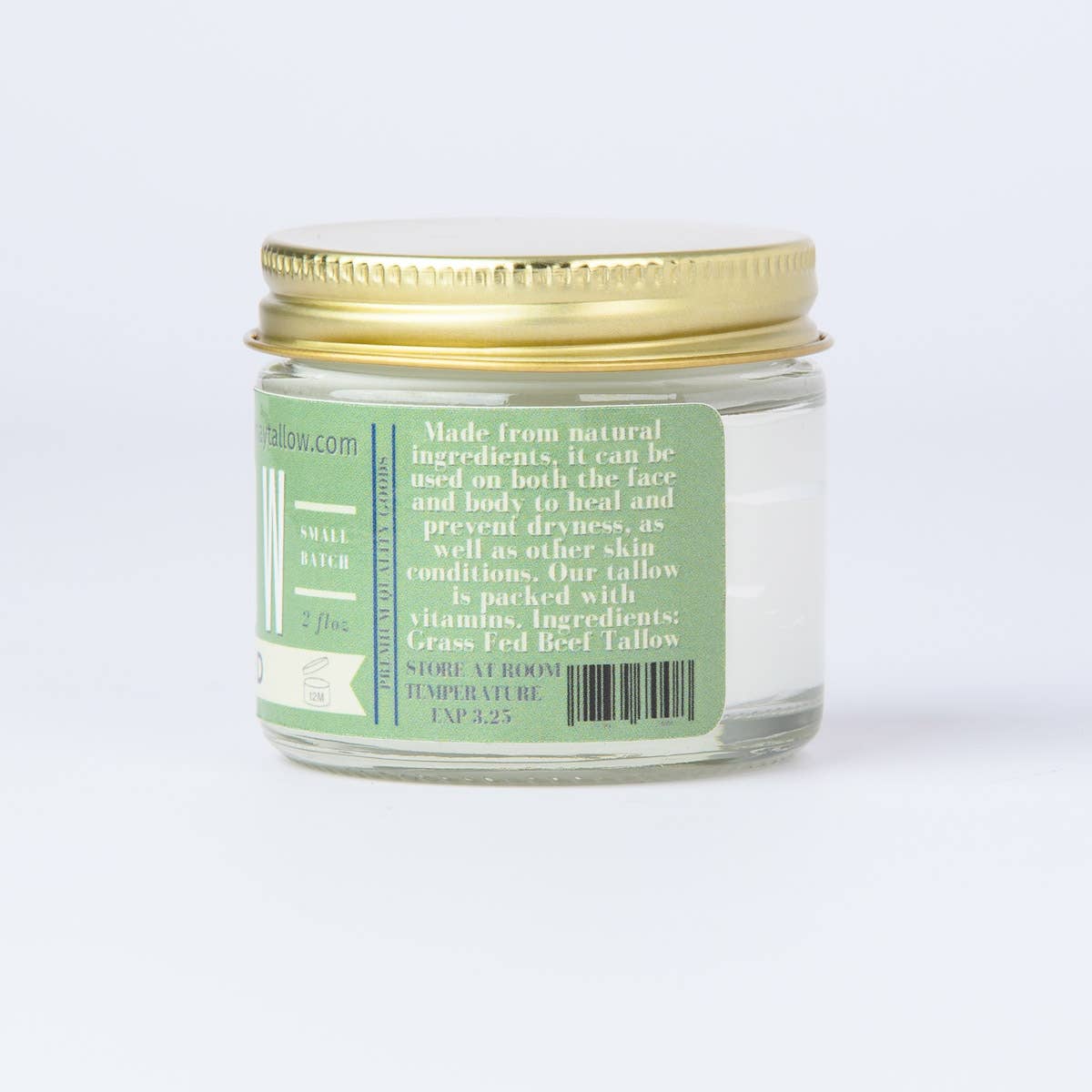 Unscented Whipped Tallow | 2oz