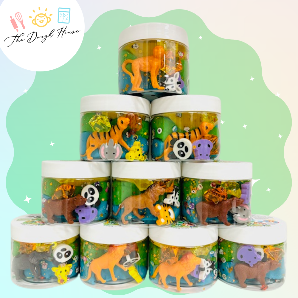 Fun Size Zoo Magical Dough Jar