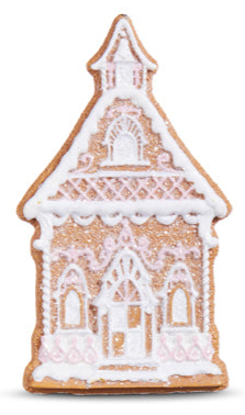 Gingerbread Church Ornament