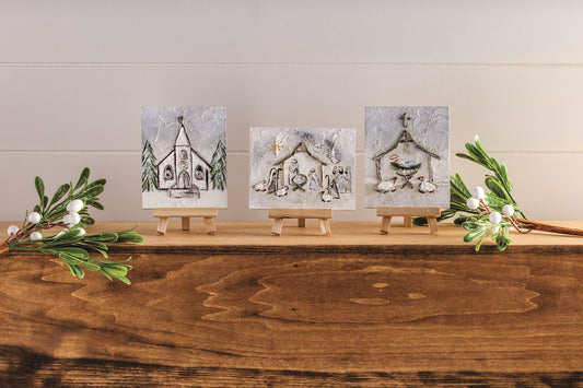 Farmhouse Art Plaque