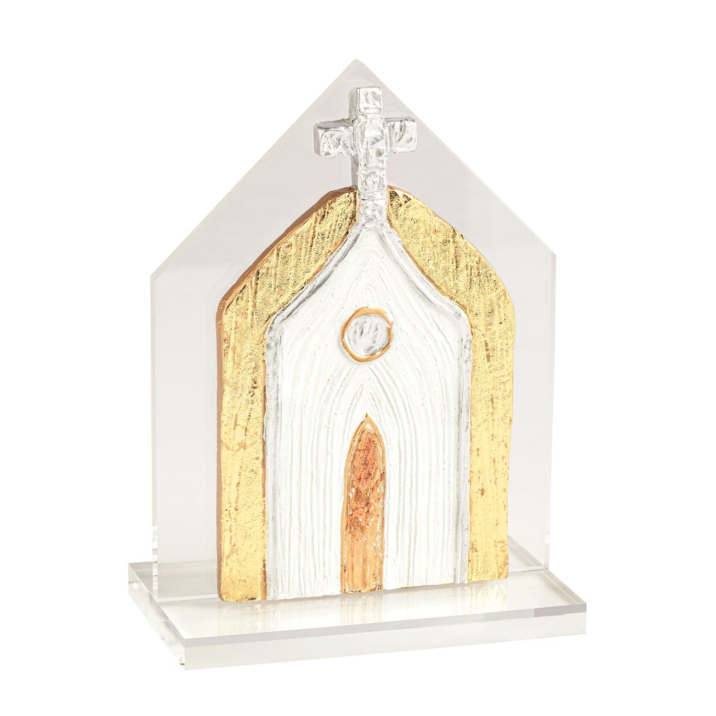 Painted Acrylic Churches