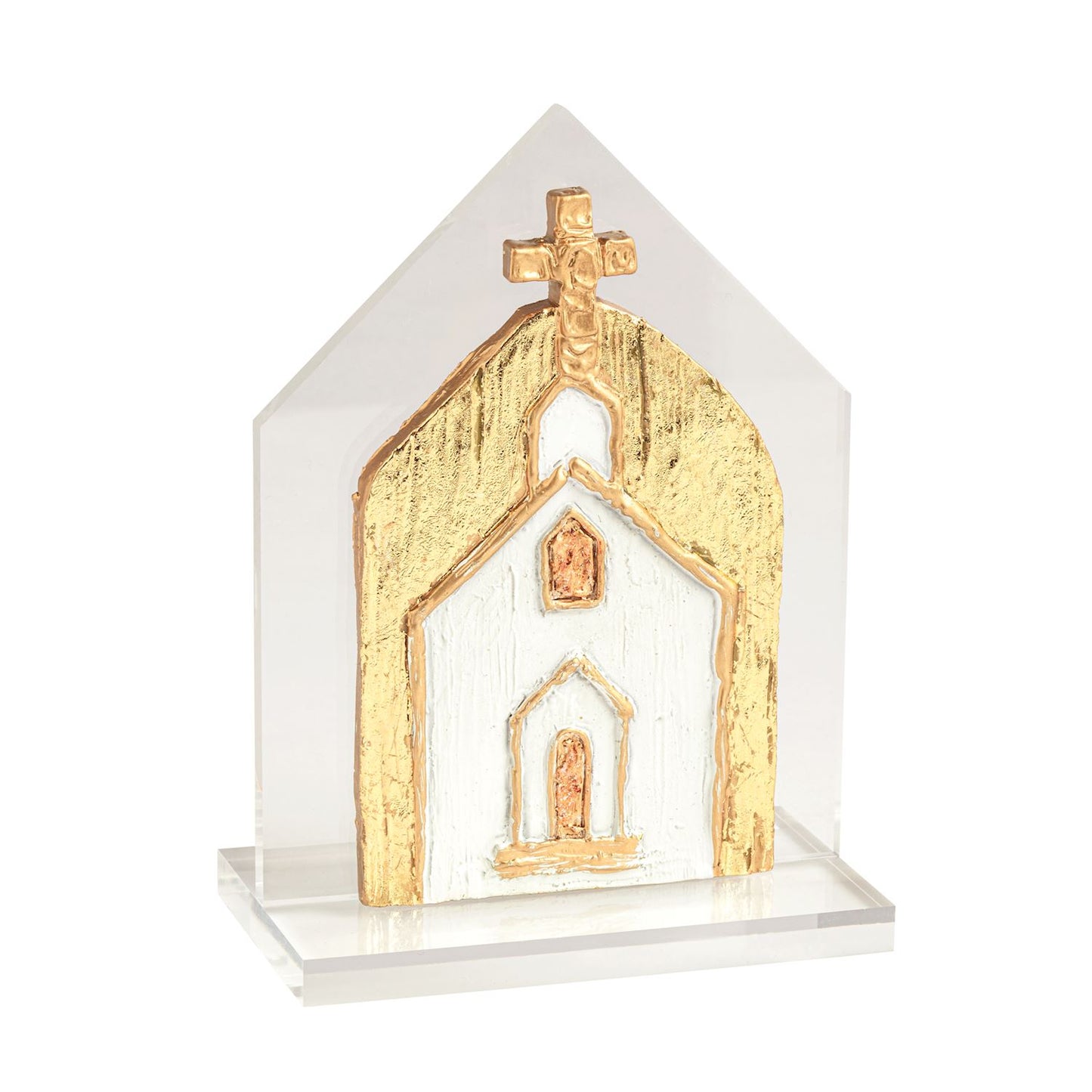 Painted Acrylic Churches