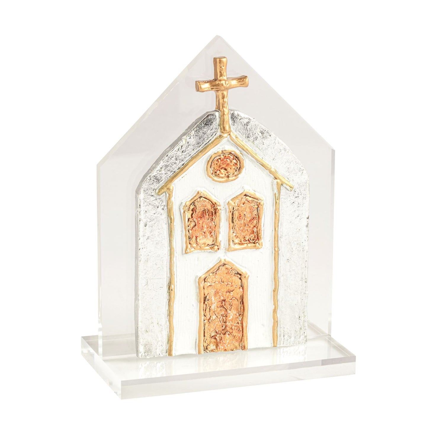 Painted Acrylic Churches