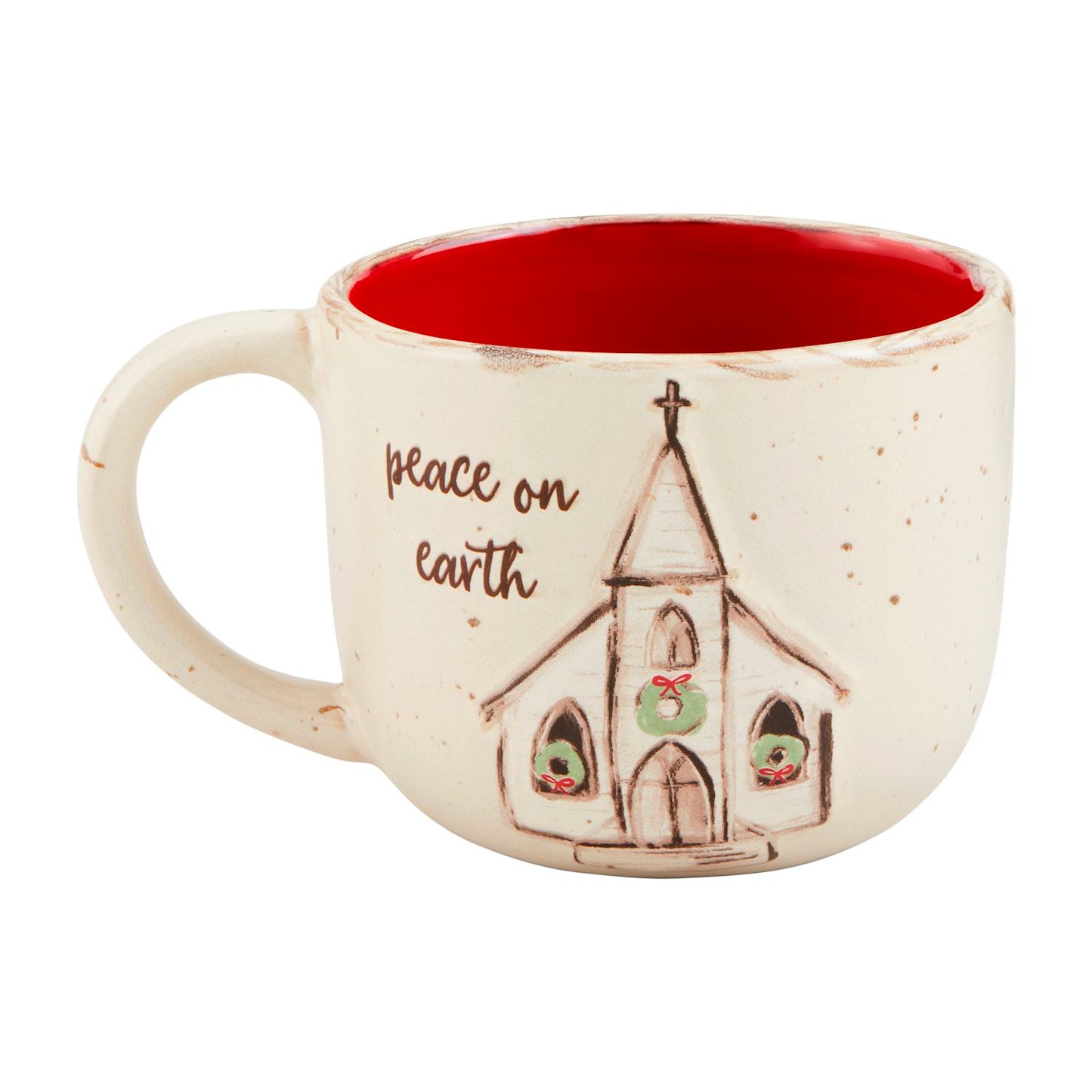 Hand-Painted Nativity Mug