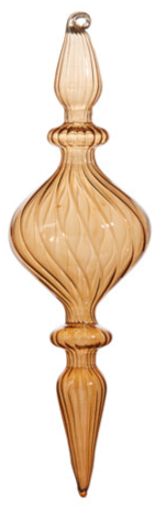 Glass Blown Finial Ornament