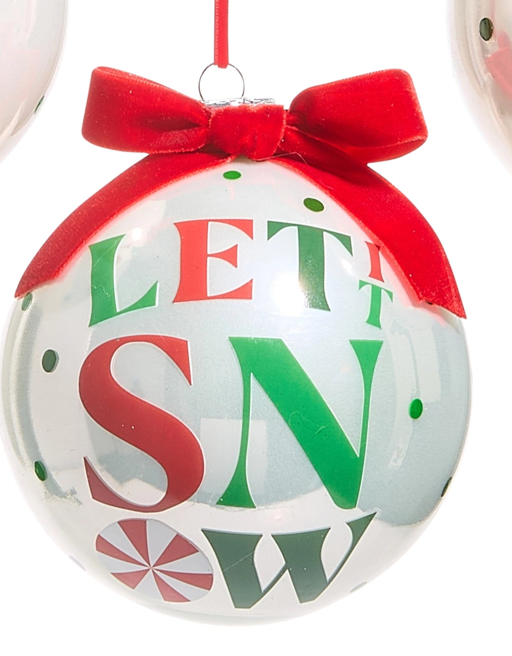 5" Peppermint Merrymaking Ornament