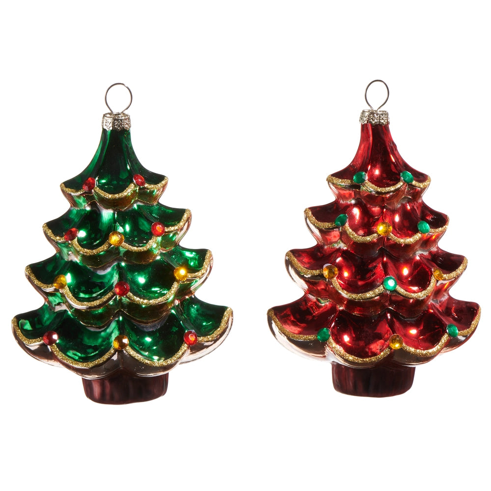 Vintage Christmas Tree Ornament