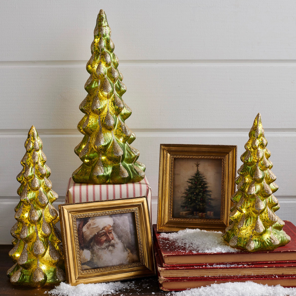 Gilded Christmas Framed Art