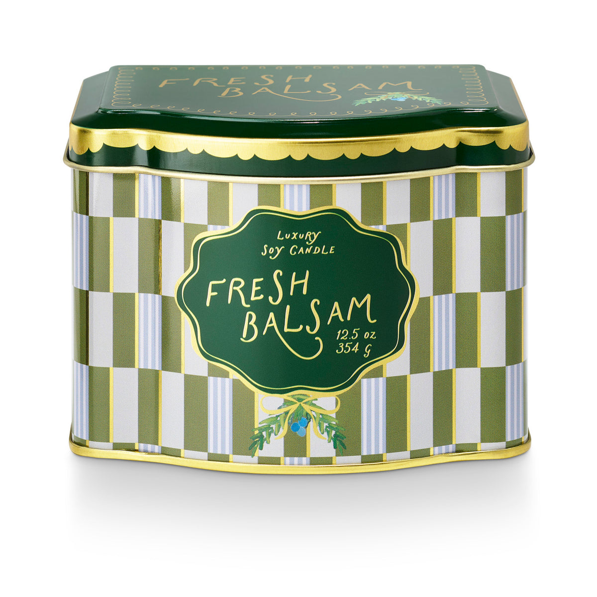 Fresh Balsam Scented Candle | Tin