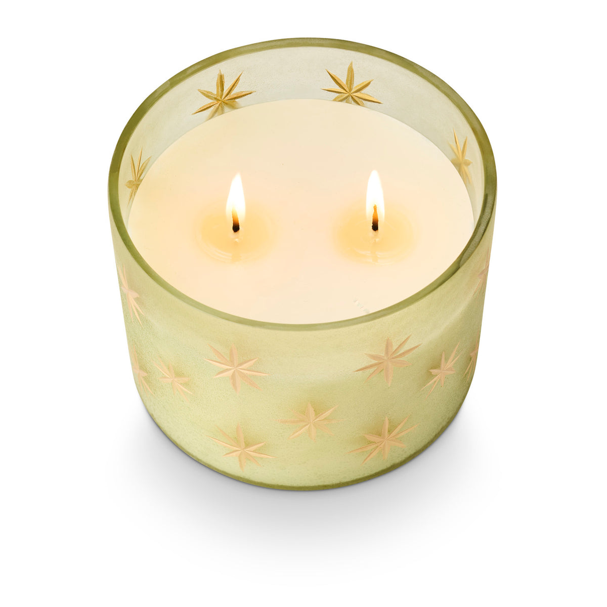Balsam & Cedar candle | Frosted Star Glass
