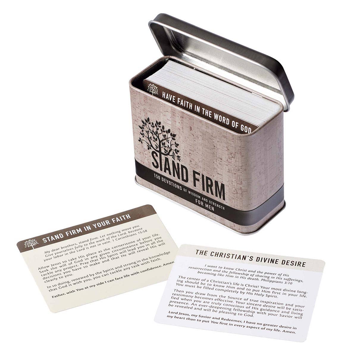 Stand Firm Devotional Cards for Men