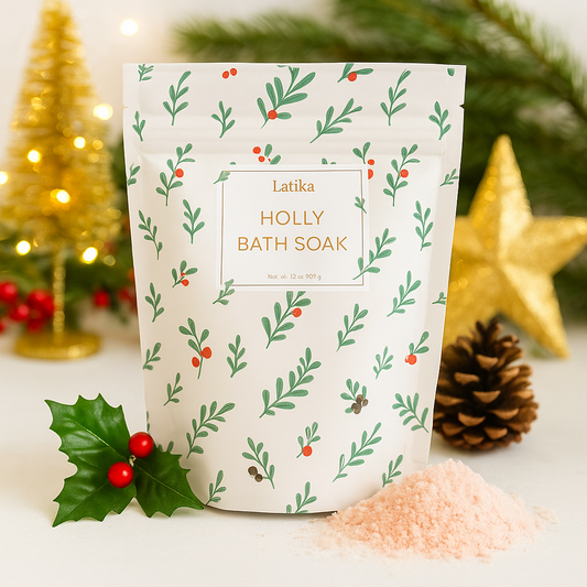 Holly Holiday Bath Soak