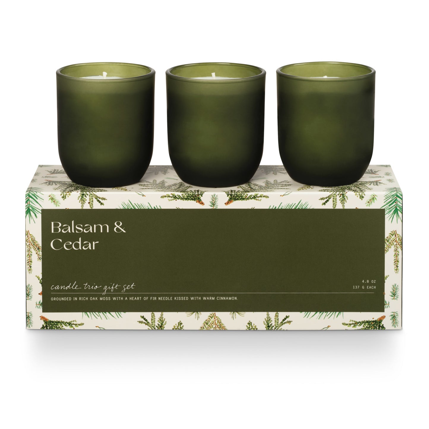 Balsam & cedar Trio Candle Gift Set