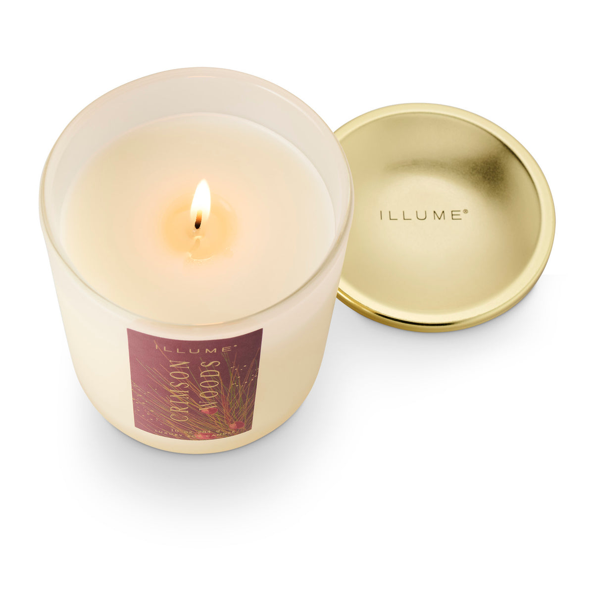Crimson Wood Scented Candle