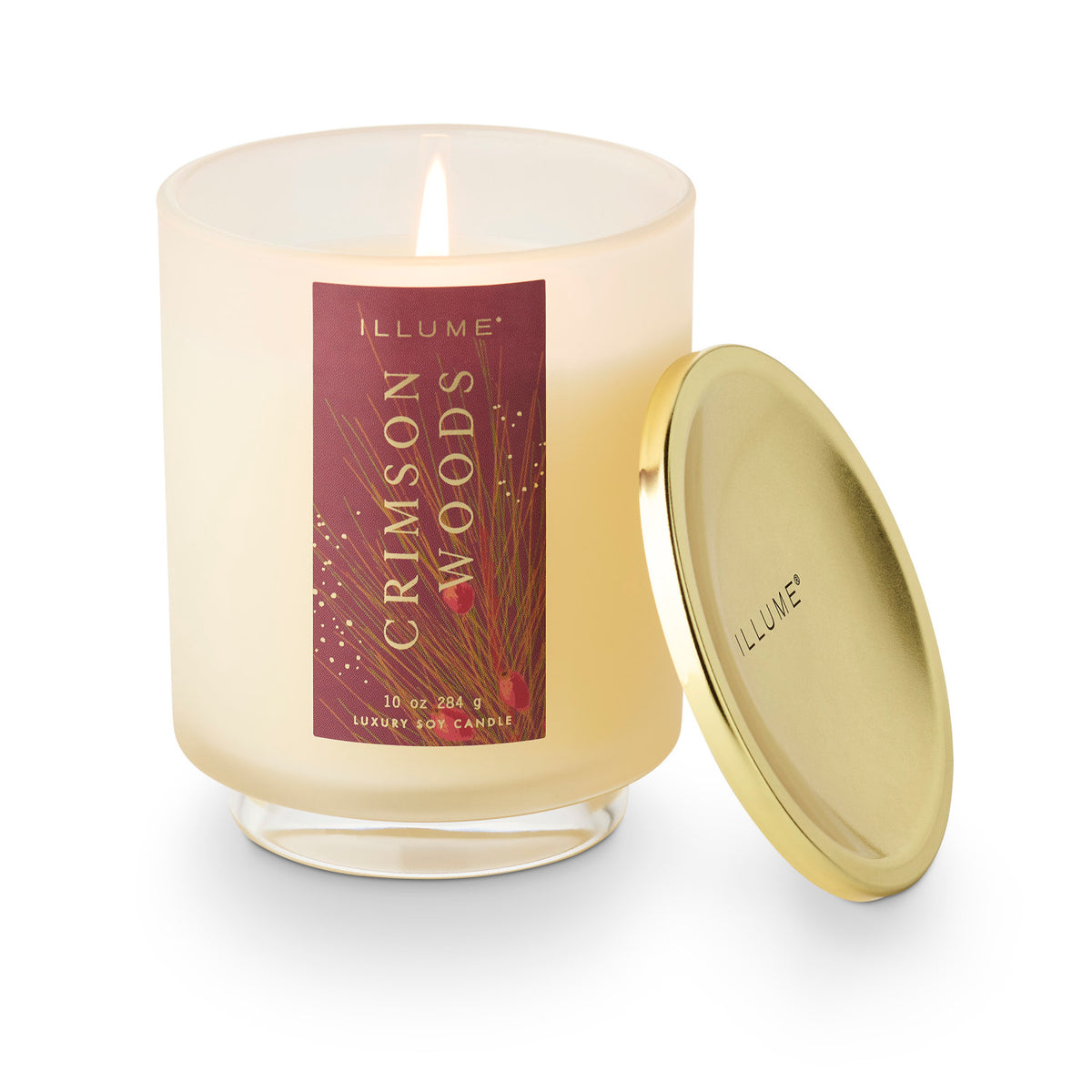Crimson Wood Scented Candle