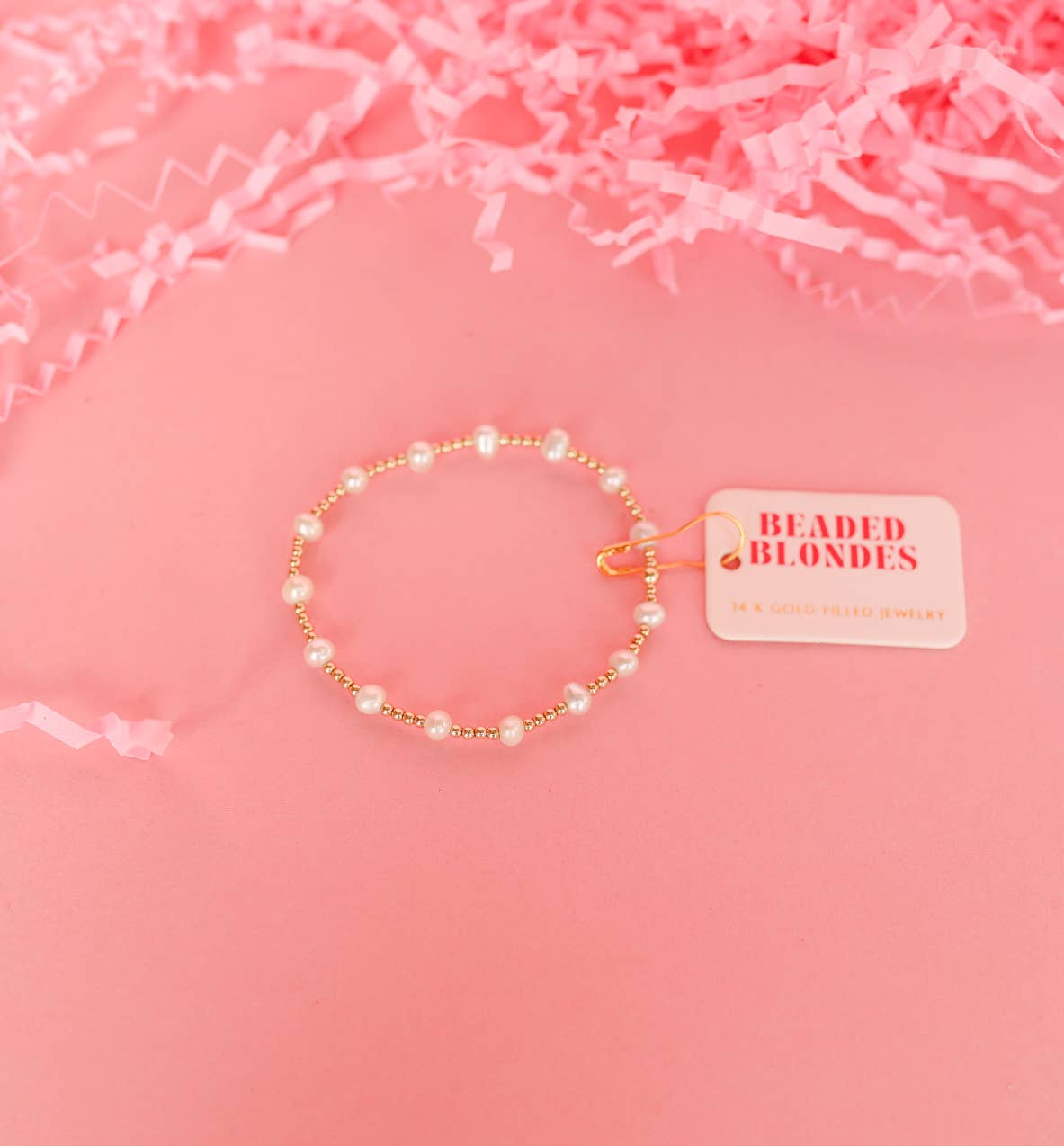 Lolo Pearl Bracelet in Gold | Standard 6.75"