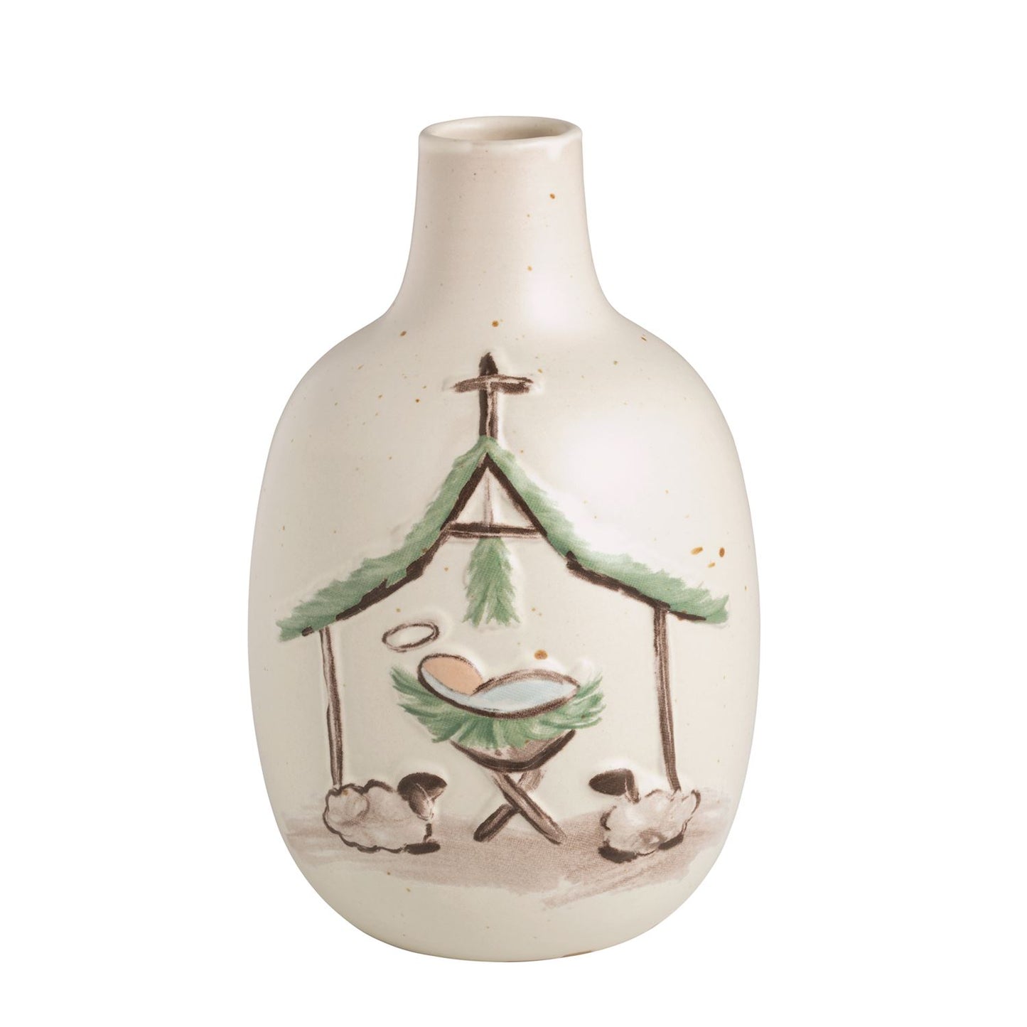 Nativity Bud Vase