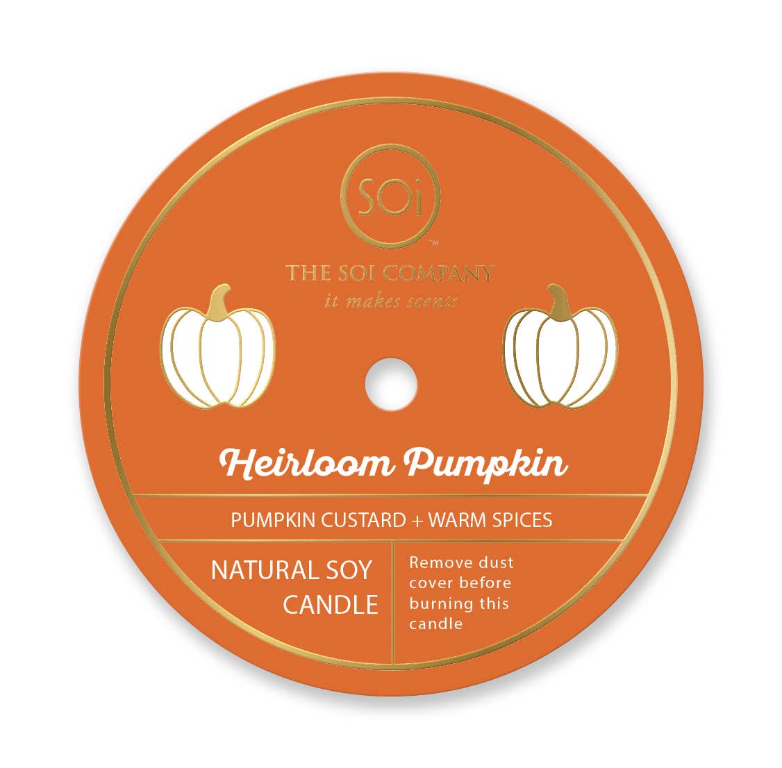Heirloom Pumpkin Scented Icon Candle