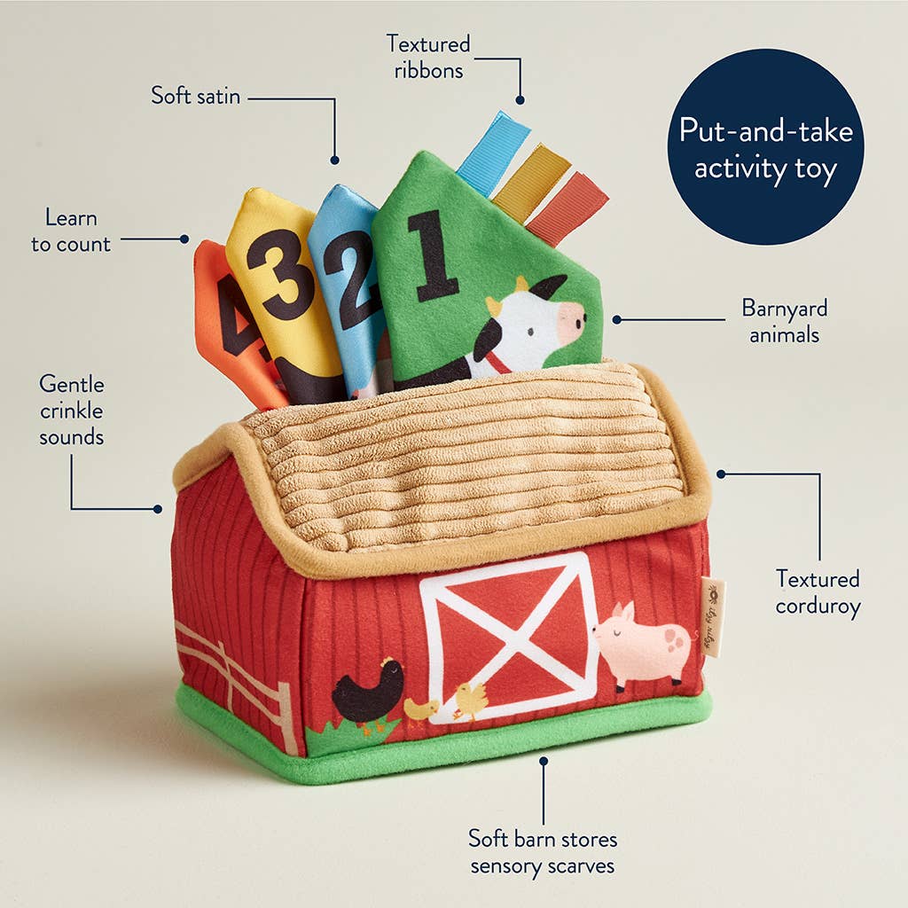Sensory Scarves™ Tissue Box Toy