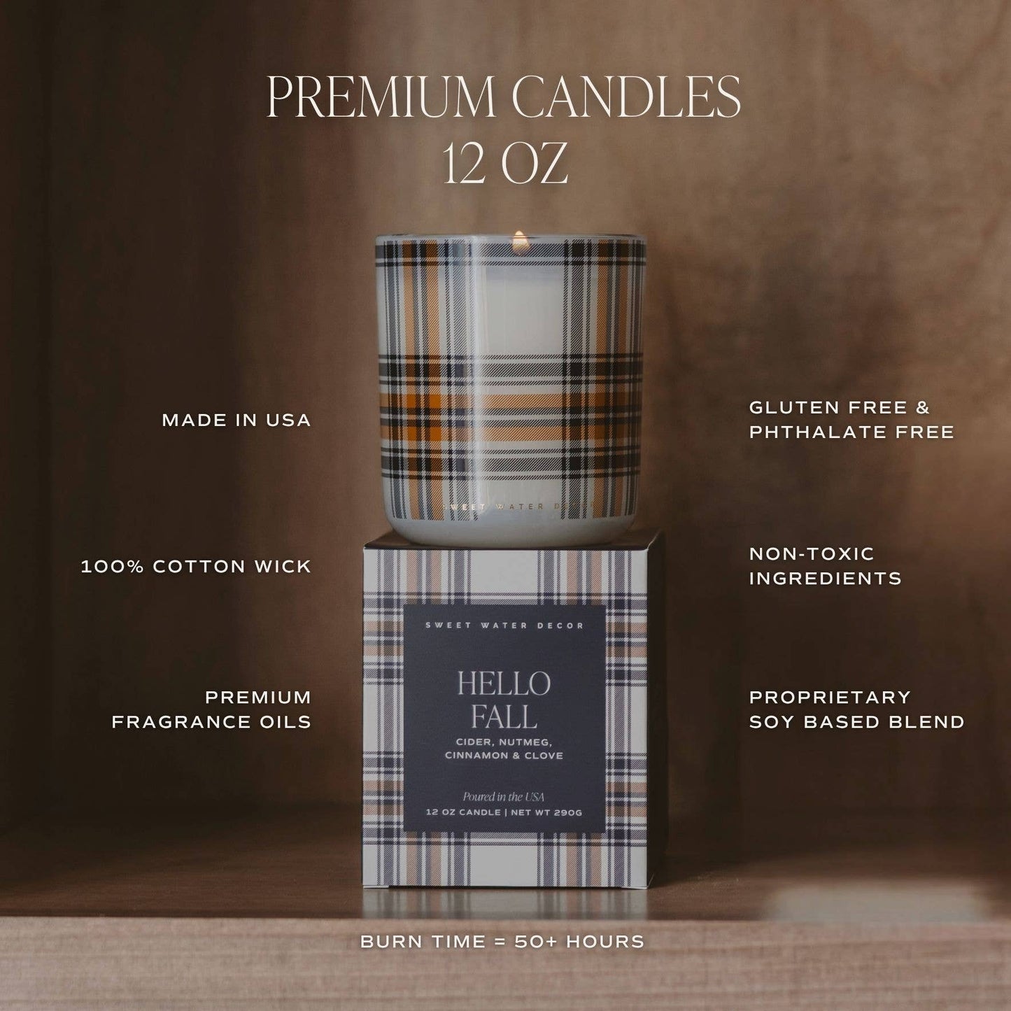 Cozy Season Soy Candle | 12 oz