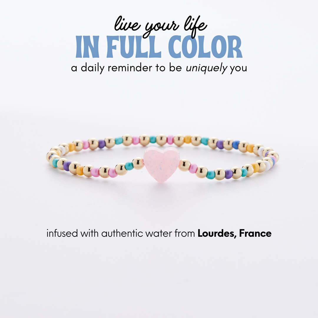 Holy Water Unconditional Love Bracelet | Gold Ombré